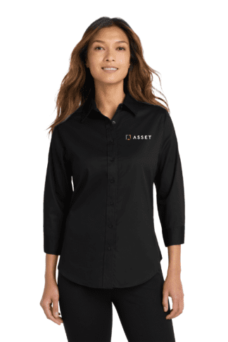 Ladies 3/4-Sleeve Easy Care Shirt