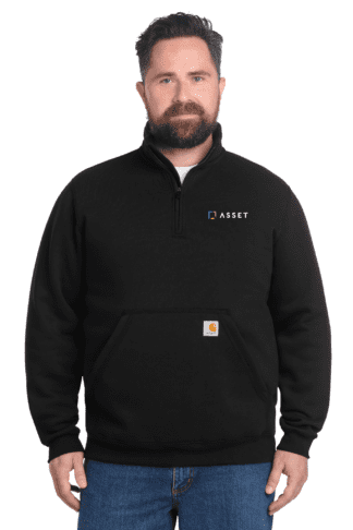 Carhartt Midweight 1/4-Zip Mock Neck Sweatshirt