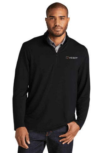 Men's Microterry 1/4-Zip Pullover