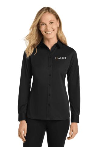 Women's Dimension Knit Dress Shirt