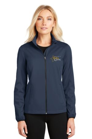 Ladies Soft Shell Zip Up Jacket