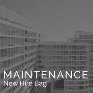 New Hire Maintenance