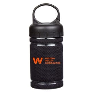 Printed Cooling Towel in Carabiner Case