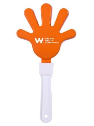 Hand Clapper - White Handle
